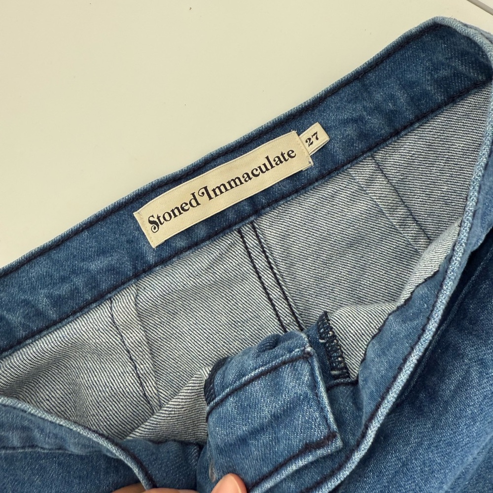 Stoned Immaculate Annie wide leg jeans